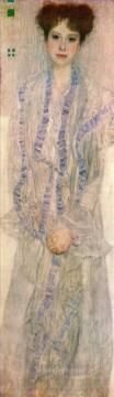 company of captain reinier reael known as themeagre company Painting - Portrait of Gertha Felssovanyi Gustav Klimt